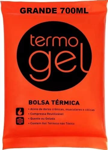 Bolsa Térmica Grande 700ml Quente Ou Fria De Gel .